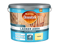 Лак для стен и мебели Omnitex by Pinotex Laker Aqua 70 глянцевый (2.7л)