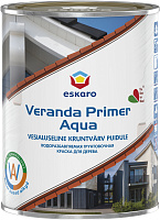 Краска грунтовочная для дeревa Eskaro Veranda Primer Aqua база А ESG001 (2,7л)