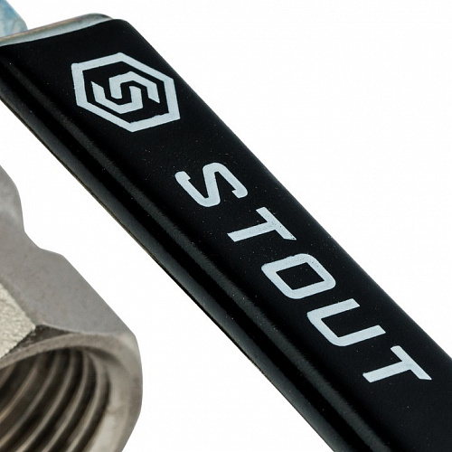 Кран шаровой с фильтром Stout внутренняя резьба ручка рычаг 1" PN30 SVF 0001 000025 купить