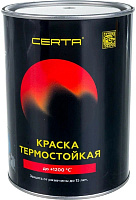 Эмаль термостойкая антикоррозионная CERTA 500С (аналог КО-868) красно-коричневый RAL8012 CST00074 (0.8 кг)