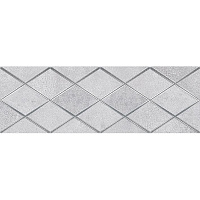 Вставка настенная Mizar Attimo, цвет темно-серый, 20*60см Ceramica Classic 17-05-07-1180-0