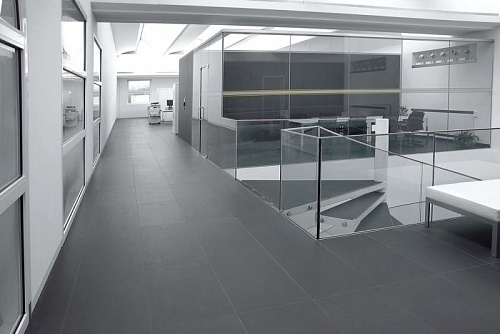 Керамогранит BLEND Nero 3.5мм 100см*300см Laminam купить
