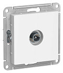 Розетка Atlas Design ATN000191 TV телевизион белый 1dB оконечная Розетка Atlas Design ATN000191 TV телевизион белый 1dB оконечная