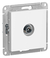 Розетка Atlas Design ATN000191 TV телевизион белый 1dB оконечная