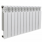 Радиатор алюминиевый Rommer Profi 500 12 секции RAL9016 82486