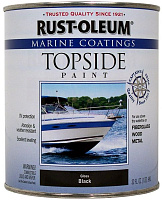 Краска Rust-Oleum для яхт и лодок черная 0.946 л