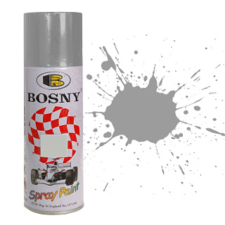 Краска акриловая аэрозольная BOSNY Светло-серая №34 купить