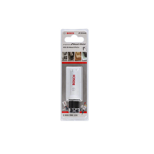 Биметаллическая коронка Bosch Progressor Wood + Metal d 16 мм 2608594196 купить