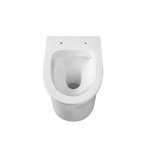 Унитаз НИКА подвесной с сиденьем безободковый 525*365*360мм Aquatek AQ2009-00 купить