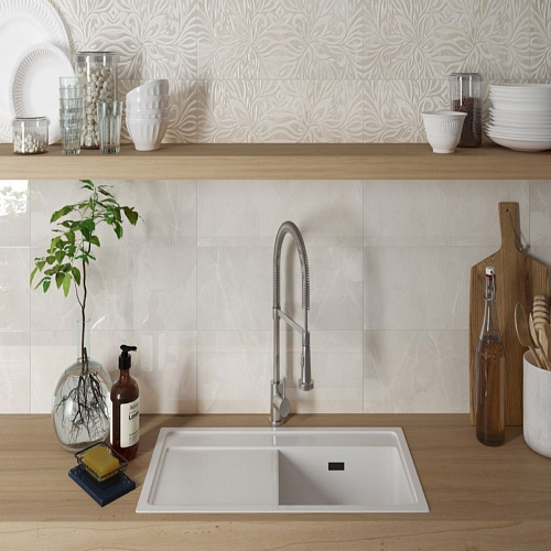 Плитка настенная Megan Decor Folie Silver, 20*60см Cristal Ceramica купить