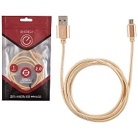 Кабель ENERGY ЕТ-01 USB/Micro USB  золото 006276