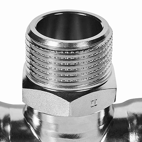Тройник-переходник ВПр-НР 35*1 прессовой из нержавеющей стали Rommer RSS-1016-000351 купить