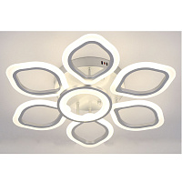 Люстра Schaffner Ruido LED 104W 8840LM 3000K-6000K серебряная 39207-6+1 Silver