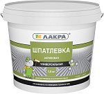 Шпатлевка Лакра 0008033 акриловая универсальная для внутренних и наружных работ (1.5кг) Шпатлевка Лакра 0008033 акриловая универсальная для внутренних и наружных работ (1.5кг)