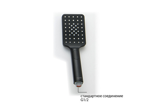 Душ ручной ЛИРА Select 80 3 jet черный матовый Aquatek AQ2005MB купить