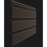 Софит перфорированный PREMIUM 305*3000мм шоколад DOCKE PSTR-1050