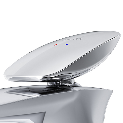 Смеситель Spirit V2.0 для раковины с донным клапаном хром AM.PM F70A82100 купить