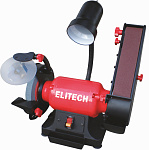 Точило ELITECH CТ 3015СЛ (+шлиф лента) 300Вт лента-686*50мм круг ф150*20*32мм (E2013.009.00) Точило ELITECH CТ 3015СЛ (+шлиф лента) 300Вт лента-686*50мм круг ф150*20*32мм (E2013.009.00)