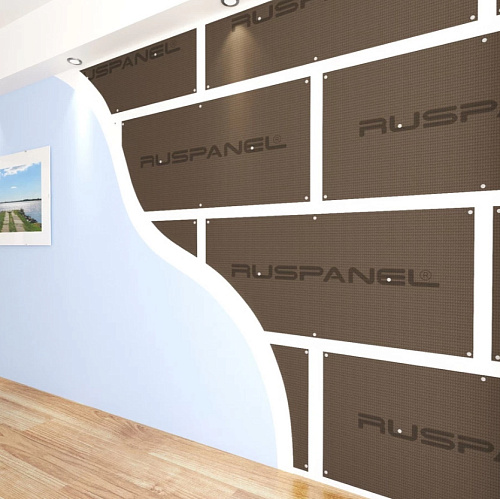 Панель звукоизоляционная Ruspanel RPG Comfort Wellness+ 1250*600*28мм с двусторонней армировкой RPG4CF28#2/1250 купить