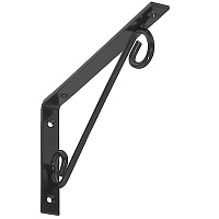Кронштейн декоративный плоский Domax WOP 250 C черный 250*125мм 5270