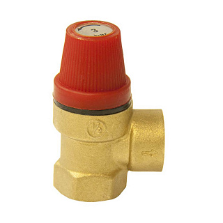 Клапан предохранительный, 3 бар 1/2" гайка-гайка СТМ CRVP3F12 купить