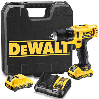 Дрель-шуруповерт аккумуляторная DeWalt DCD 710D2-B5 Li-Ion кейс 12В 24Нм 2акк*2.0а/ч+з/у MV купить