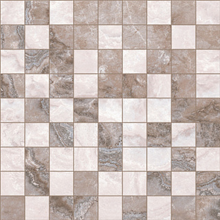 Мозаика настенная Marmo, цвет коричневый+бежевый, 30*30см Ceramica Classic MRM-2 купить