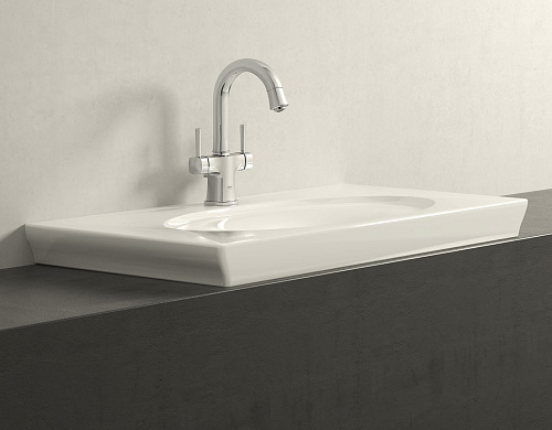 Смеситель Grandera для умывальника с донным клапаном цвет хром, GROHE 21107000 купить