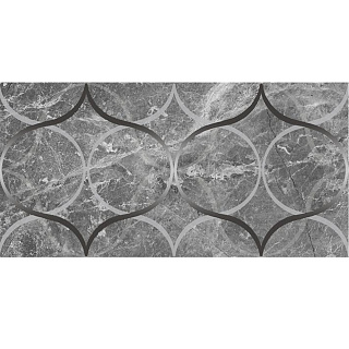 Декор настенный Crystal Resonanse, цвет серый, 30*60см Ceramica Classic купить