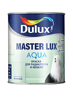 Краска Dulux Master Lux Aqua 40 для мебели и радиаторов полуглянцевая (База BC) 0.93 л