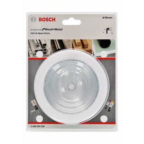 Биметаллическая коронка Bosch Progressor Wood + Metal d 98 мм 2608594238 купить