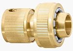 Соединитель латунный 3/4" PALISAD 66260 Соединитель латунный 3/4" PALISAD 66260