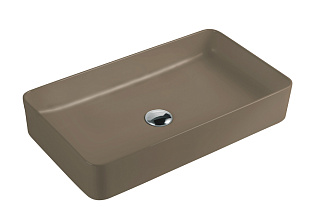 Раковина накладная K-M6260-60CML бежевый матовый 610*345*110мм HOLLER 342955 купить