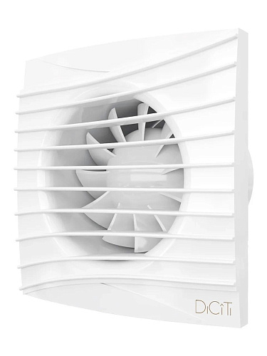 Вентилятор d125  накладной turbo DICITI с обратным клапаном ЭРА SILENT 5C TURBO купить