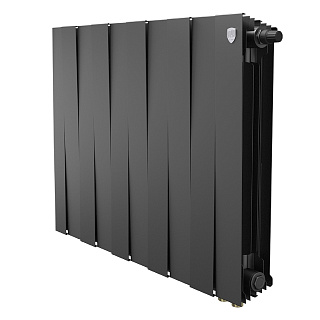 Радиатор биметаллический PianoForte 500 VDR80 10 секций Royal Thermo RTPNNSVDR8050010 Noir Sable купить