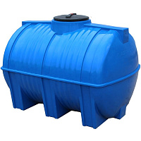 Емкость GOR 2000 blue 2-х слойная 2000л горизонтальная 1310*1280*1850мм, STERH 531321