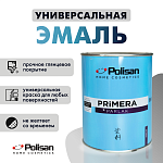 Эмаль универсальная алкидная PRIMERA PARLAK глянцевая белая база  Polisan 44100010600 0.75л