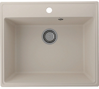 Мойка для кухни Ulgran Quartz Forte 580-02 кварцевая прямоугольная 58*50см лен купить