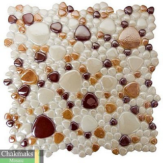 Плитка Мозаика PEBBLE G.202 камешки купить