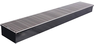 Конвектор внутрипольный с рулонной решеткой подключение справа Stout SCN-1100-1124200 купить