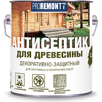 Антисептик Proremontt деревозащитное средство бесцветный Лакра 0006553 (2.5л)