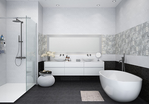 Плитка настенная Commesso Grigio Piazze 25.1*70.9см Eletto Ceramica 506801101 купить
