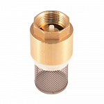 Клапан обратный с пластиковым клапаном и несъемным фильтром 1", Jemix BRV-1-FILTER Клапан обратный с пластиковым клапаном и несъемным фильтром 1", Jemix BRV-1-FILTER