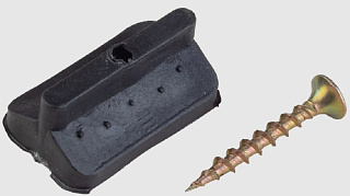 Клипса-М пластиковая (18 клипс и 20 саморезов) Мультипласт купить