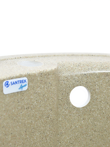Мойка врезная круглая PRO ROUND SA-R450 SANTREK AQUA 313556 песок-302 купить