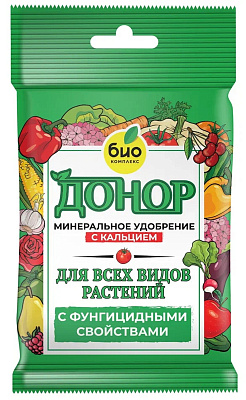 Удобрение минеральной+фунгицид Донор 10г БИО-комплекс  купить