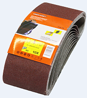 Лента шлифовальная ORIENTCRAFT 100*610мм P80 10 штук 115.10