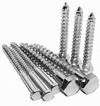 Шуруп (саморез) с шестигранной головкой (глухарь) 8*60 4шт MIXTON