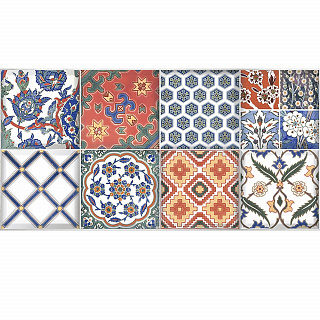 Вставка Marbella Arabesco 63*31.5см AZORI 585802001 купить