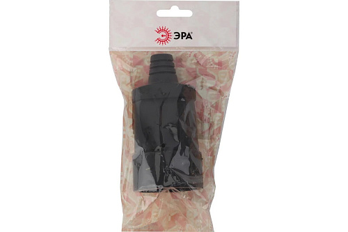 Розетка кабельная Rx4-B Б0039685 с/з ПВХ 16А черная ЭРА 984687 купить